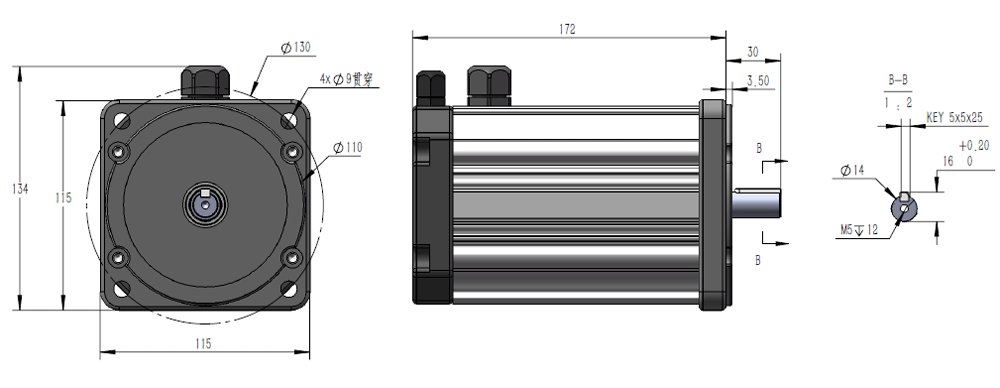 Configuration du moteur CC sans balais
