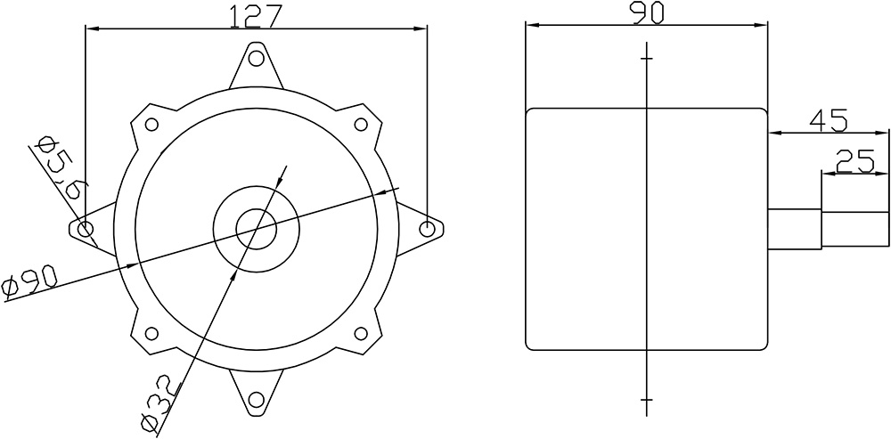 Configuration du moteur BLDC du refroidisseur d'air
