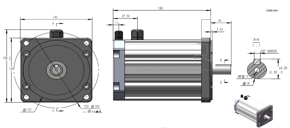 Konfiguration des bürstenlosen Gleichstrommotors