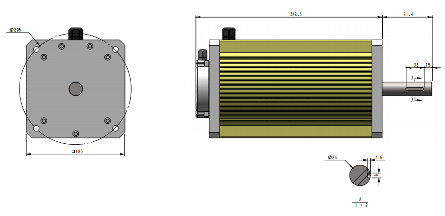 Configuration du moteur CC sans balais