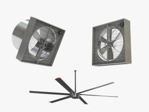 Fan Types for Industrial Ventilation
