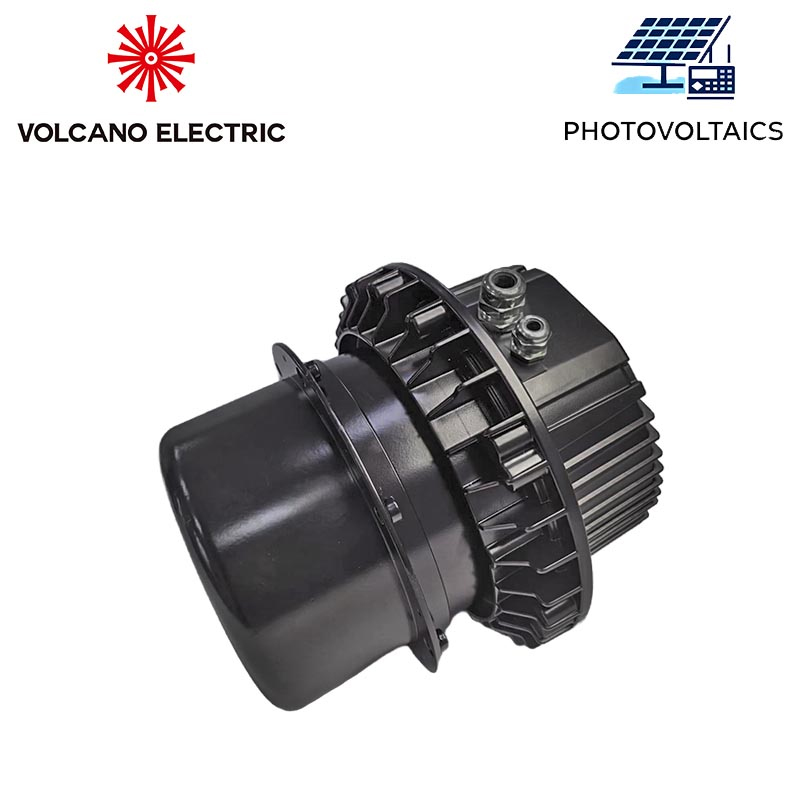 محرك هجين بالطاقة الشمسية AC-DC HSE188 380VAC 2200W 1700RPM EC محرك دوار خارجي