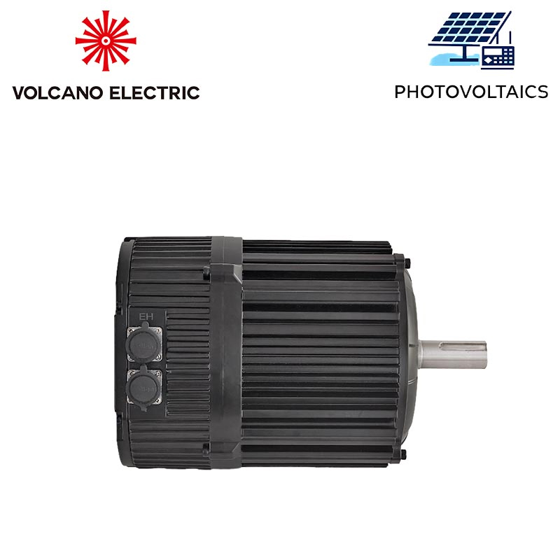 محرك AC-DC بالطاقة الشمسية الهجين 220VAC 460RPM 750W EC Fan Motor