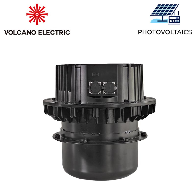 محرك هجين بالطاقة الشمسية AC-DC HSE188 380VAC 2500W 2400RPM EC محرك دوار خارجي