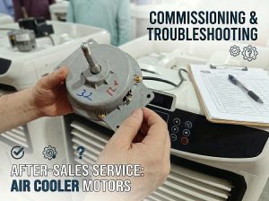Volcanomotor Troubleshoots and Commissions